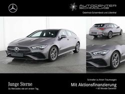 Lack mountaingrau Gebraucht 2024 Mercedes CLA200 Shooting Brake AMG Kombi | 34.449 €