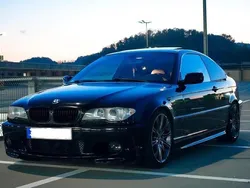 Schwarz Gebraucht 2005 BMW 330 Shadowline Coupé | 12.000 €