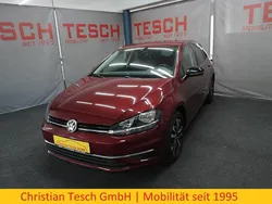 Rot Gebraucht 2019 VW Golf VII IQ Drive Limousine | 14.290 € (Fairer Preis)