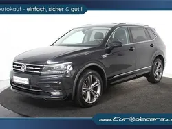 Schwarz Gebraucht 2020 VW Tiguan Allspace R-line SUV | 31.500 € (Teuer)