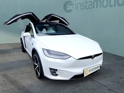 Weiß Gebraucht 2020 Tesla Model X Performance SUV | 54.780 € (Etwas zu teuer)