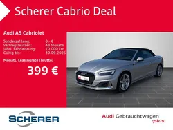 Florettsilber metallic Gebraucht 2024 Audi A5 Cabriolet Advanced Plus Cabrio | 41.490 € (Superpreis)