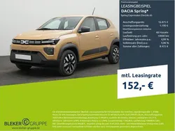 Safaribeige Neu 2025 Dacia Spring Expression Kleinwagen | 20.490 € (Fairer Preis)