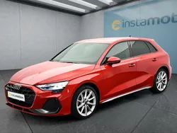 Rot Gebraucht 2024 Audi A3 S-Line Limousine | 34.999 € (Teuer)