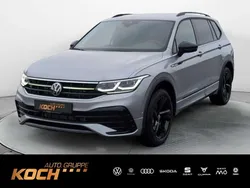 Pyritsilber metallic Gebraucht 2025 VW Tiguan Allspace R-line SUV | 53.490 € (Teuer)