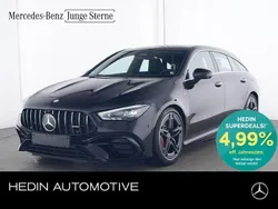 Schwarz Gebraucht 2024 Mercedes CLA45 AMG Shooting Brake AMG Kombi | 59.990 € (Etwas zu teuer)