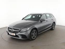 Grau Gebraucht 2021 Mercedes C180 AMG line Kombi | 28.150 € (Superpreis)