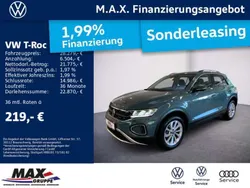 Petroleum blue metallic (metallic) Gebraucht 2024 VW T-Roc Life SUV | 28.279 € (Guter Preis)