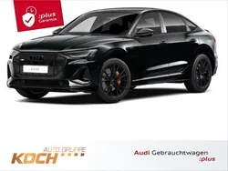 Mythosschwarz metallic Gebraucht 2022 Audi e-tron Sportback Black Edition SUV | 46.890 € (Superpreis)