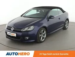 Blau Gebraucht 2016 VW Golf Cabriolet LOUNGE Cabrio | 14.280 € (Fairer Preis)