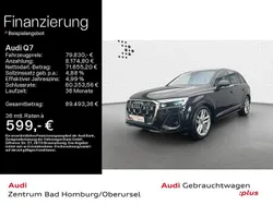 Mythosschwarz metallic Gebraucht 2024 Audi Q7 S-Line SUV | 79.830 € (Fairer Preis)