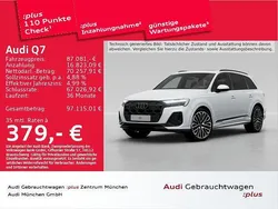 Gletscherweiß metallic Gebraucht 2024 Audi Q7 S-Line SUV | 87.081 € (Teuer)