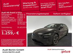 Mythosschwarz metallic Gebraucht 2025 Audi A6 e-tron Performance Kombi | 84.800 €
