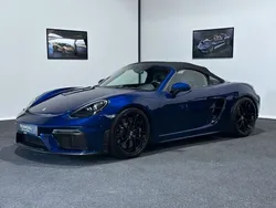 Blau Gebraucht 2021 Porsche Boxster Spyder Cabrio | 98.770 € (Fairer Preis)