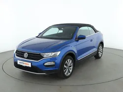 Blau Gebraucht 2021 VW T-Roc Cabriolet Style Cabrio | 20.940 €