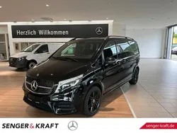 Schwarz Gebraucht 2022 Mercedes V300 Night Van / Kleinbus | 62.740 € (Etwas zu teuer)