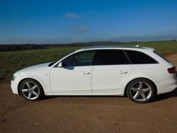 Weiß Gebraucht 2015 Audi A4 S-Line Kombi | 12.300 € (Guter Preis)