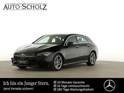 Metalliclack kosmosschwarz Gebraucht 2023 Mercedes CLA200 AMG Kombi | 35.886 € (Teuer)
