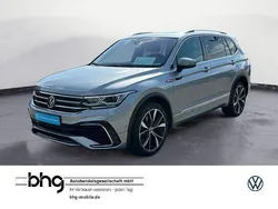Silber Gebraucht 2022 VW Tiguan Allspace R-line SUV | 38.930 € (Etwas zu teuer)