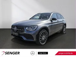 Grau Gebraucht 2021 Mercedes GLC300e AMG SUV | 37.383 € (Superpreis)