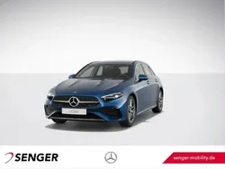 Blau Gebraucht 2024 Mercedes A200 AMG | 34.540 € (Fairer Preis)