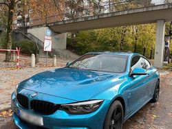 Blau Gebraucht 2017 BMW 420 Coupé | 25.999 € (Teuer)