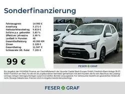 Schneeweiss Gebraucht 2024 Kia Picanto Kleinwagen | 14.990 € (Fairer Preis)