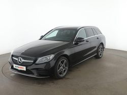 Schwarz Gebraucht 2019 Mercedes C300 AMG line Kombi | 26.970 € (Fairer Preis)