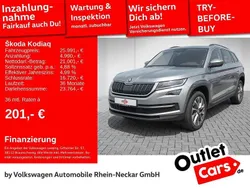 Business grau metallic Gebraucht 2021 Skoda Kodiaq Ambition SUV | 25.492 € (Guter Preis)