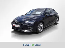 Mythosschwarz metallic Gebraucht 2024 Audi A3 S-Line Limousine | 32.440 € (Fairer Preis)