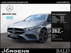 Metalliclack mountaingrau Gebraucht 2021 Mercedes CLA250e Shooting Brake AMG Kombi | 27.840 € (Guter Preis)