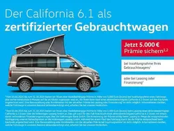 Silber Gebraucht 2024 VW T6.1 California Van | 78.760 € (Teuer)