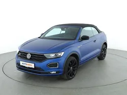 Blau Gebraucht 2021 VW T-Roc Cabriolet R-line Cabrio | 25.600 € (Teuer)