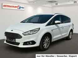 Weiß Gebraucht 2016 Ford S-MAX Titanium Van / Kleinbus | 9.499 € (Superpreis)