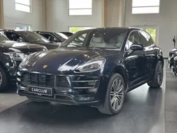 Blau Gebraucht 2016 Porsche Macan Turbo SUV | 29.995 € (Etwas zu teuer)