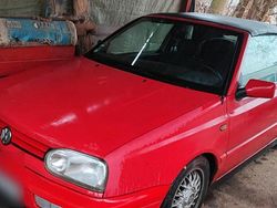 Rot Gebraucht 1998 VW Golf Cabriolet Cabrio | 650 € (Superpreis)