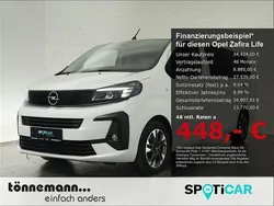 Weiss Gebraucht 2024 Opel Zafira Life Edition Van | 34.424 € (Superpreis)
