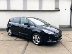 Schwarz Gebraucht 2017 Ford S-MAX Titanium Van / Kleinbus | 14.750 € (Fairer Preis)