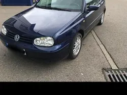 Blau Gebraucht 1998 VW Golf Cabriolet Cabrio | 5.000 € (Teuer)