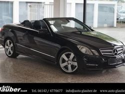 Schwarz Gebraucht 2013 Mercedes E250 AMG Cabrio | 8.950 € (Fairer Preis)