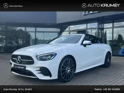 Unilack polarweiß Gebraucht 2023 Mercedes E200 AMG line Cabrio | 54.400 € (Teuer)