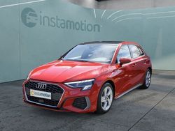 Rot Gebraucht 2023 Audi A3 Sportback S-Line Kleinwagen | 32.340 € (Teuer)