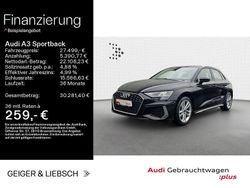 0e mythosschwarz metallic Gebraucht 2022 Audi A3 S-Line Limousine | 27.499 € (Fairer Preis)