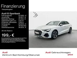 Gletscherweiß metallic Gebraucht 2024 Audi S3 Ambiente Limousine | 43.980 € (Fairer Preis)