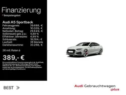 Quantumgrau Gebraucht 2022 Audi A5 Sportback Ambiente Limousine | 39.688 € (Etwas zu teuer)