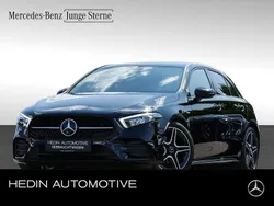 Schwarz Gebraucht 2021 Mercedes A180 AMG Limousine | 25.900 € (Superpreis)