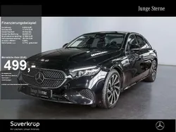 Schwarz metalliclack obsidians Gebraucht 2024 Mercedes E220 Avantgarde Limousine | 46.622 € (Superpreis)