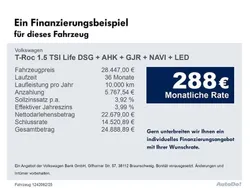 Grau Gebraucht 2024 VW T-Roc Life SUV | 28.447 € (Fairer Preis)