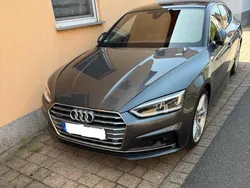 Grau Gebraucht 2018 Audi A5 S-line plus Coupé | 29.950 € (Etwas zu teuer)