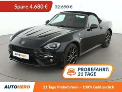 Colore esterno (jet black) Gebraucht 2018 Abarth 124 Spider Cabrio | 28.010 € (Fairer Preis)